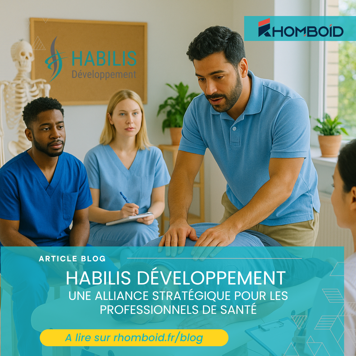 HABILIS Développement et Rhomboid.fr : une alliance stratégique pour les professionnels de santé